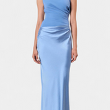 Ottavia - Small Pleated Dress with One Shoulder