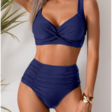 Fátima - Bikini in pleated fabric
