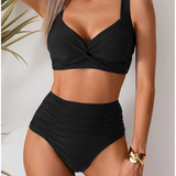 Fátima - Bikini in pleated fabric