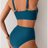 Fátima - Bikini in pleated fabric