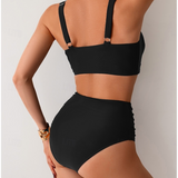 Fátima - Bikini in pleated fabric