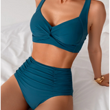 Fátima - Bikini in pleated fabric