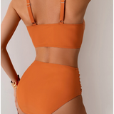 Daniela - Bikini in pleated fabric