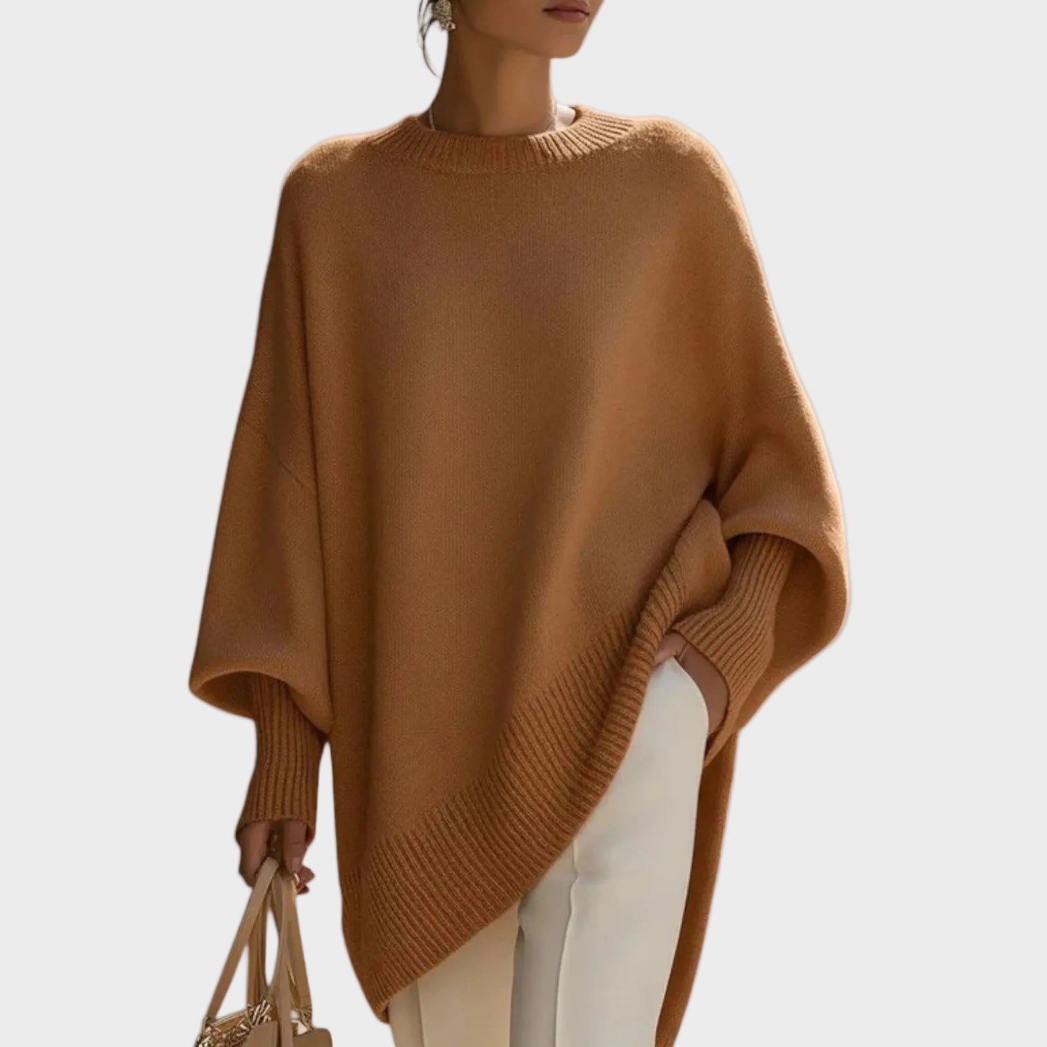 Hanna – Soft Sweater with Round Neck