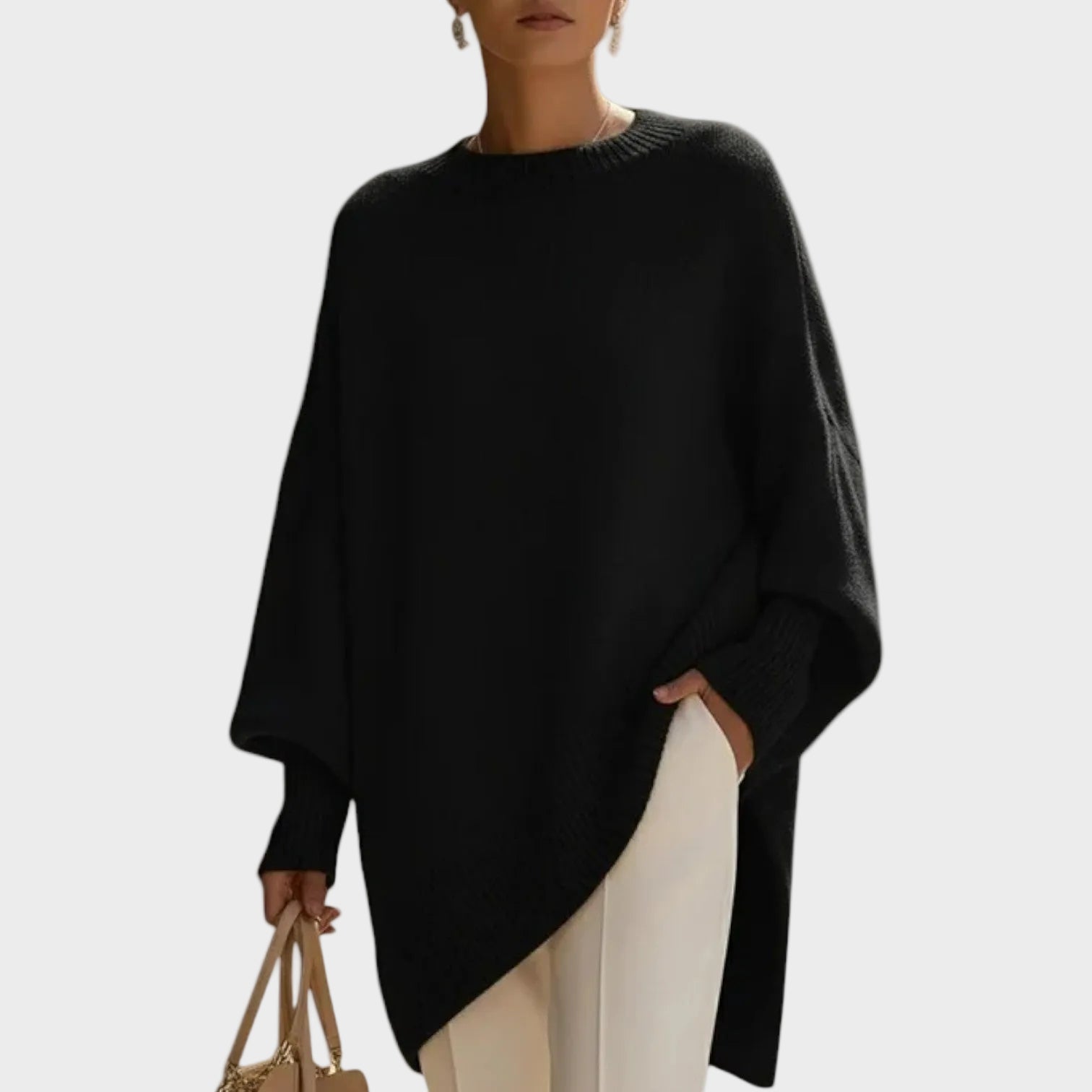Hanna – Soft Sweater with Round Neck
