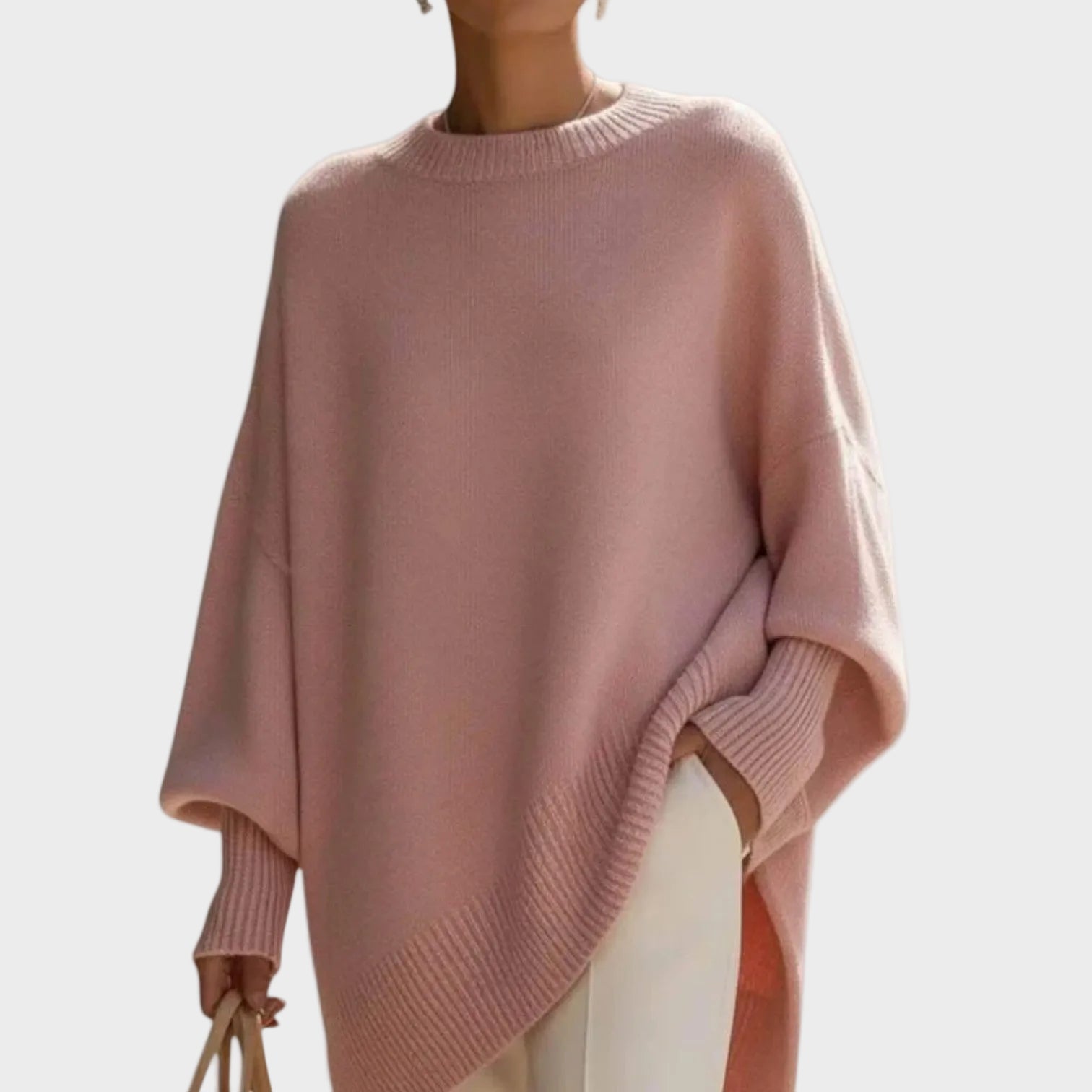 Hanna – Soft Sweater with Round Neck