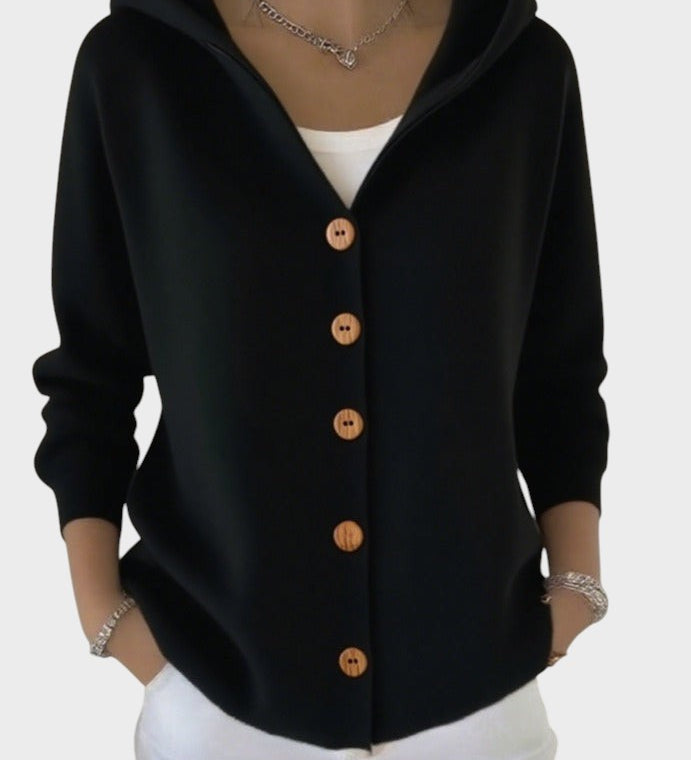 Zora - Elegant knitted jacket with long sleeves