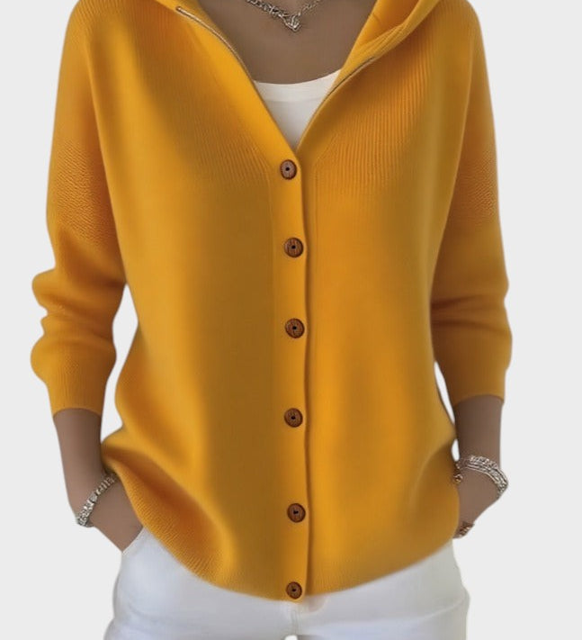 Zora - Elegant knitted jacket with long sleeves