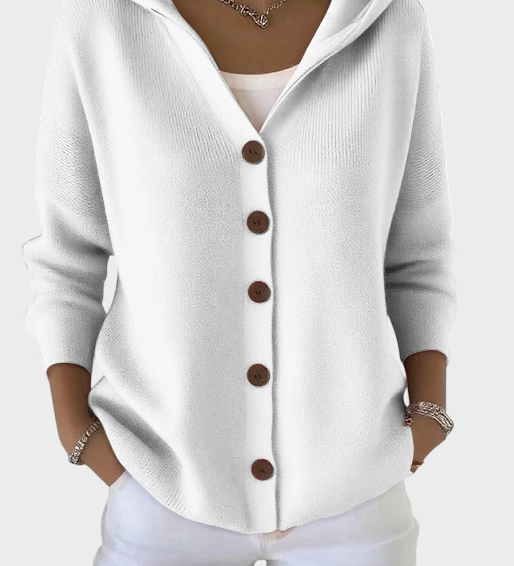 Zora - Elegant knitted jacket with long sleeves