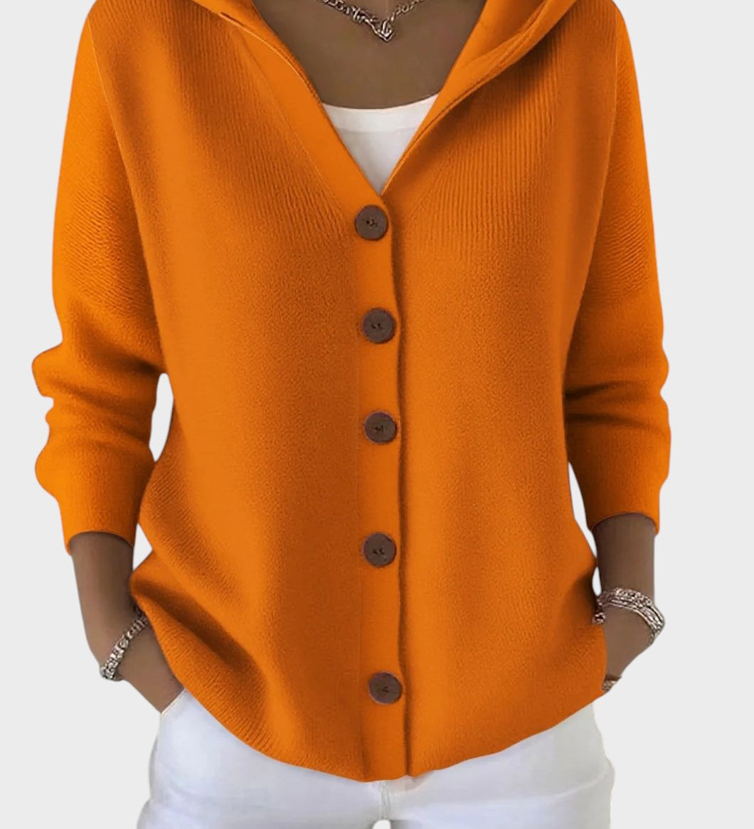Zora - Elegant knitted jacket with long sleeves
