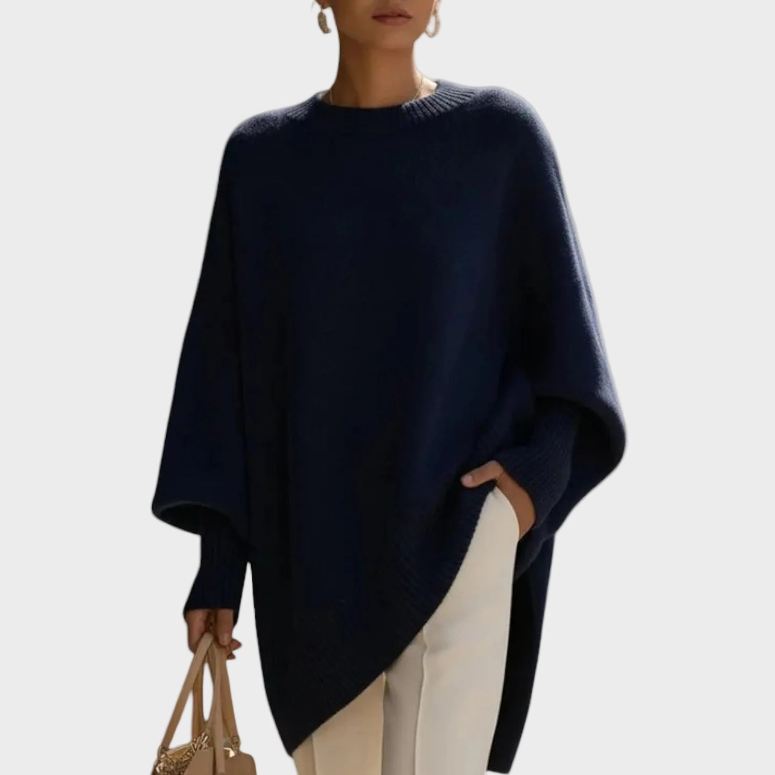 Hanna – Soft Sweater with Round Neck