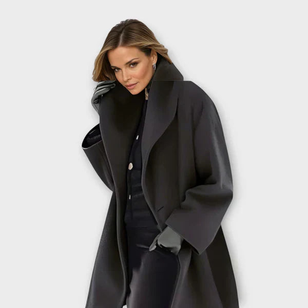Aaslaug | Premium Windproof Wool Coat