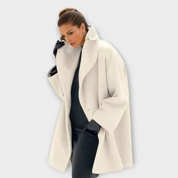 Aaslaug | Premium Windproof Wool Coat