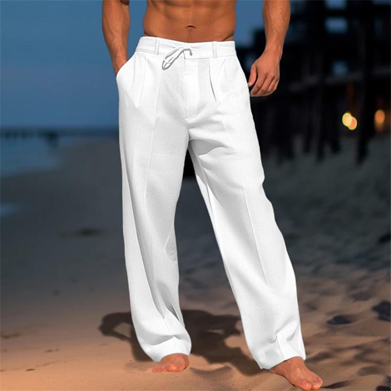 Erik | Lightweight linen pants in solid colors