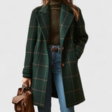 Sally – Classic Checked Coat