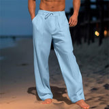 Erik | Lightweight linen pants in solid colors