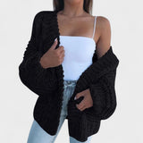 Desanka – Wide Sweater with Attached Cardigan