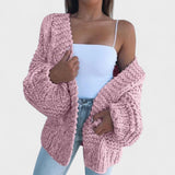 Desanka – Wide Sweater with Attached Cardigan