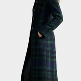 Katja - Timeless Checked Elegant Coat