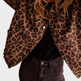 Brina – Elegant Vest with Leopard Print