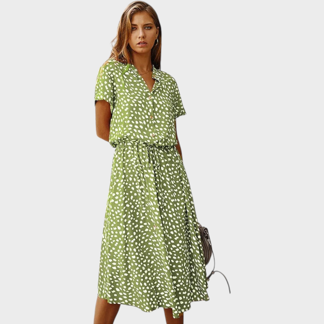Tena - Multicolored Elegant Summer Clothing