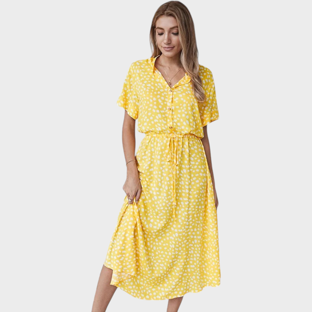 Tena - Multicolored Elegant Summer Clothing