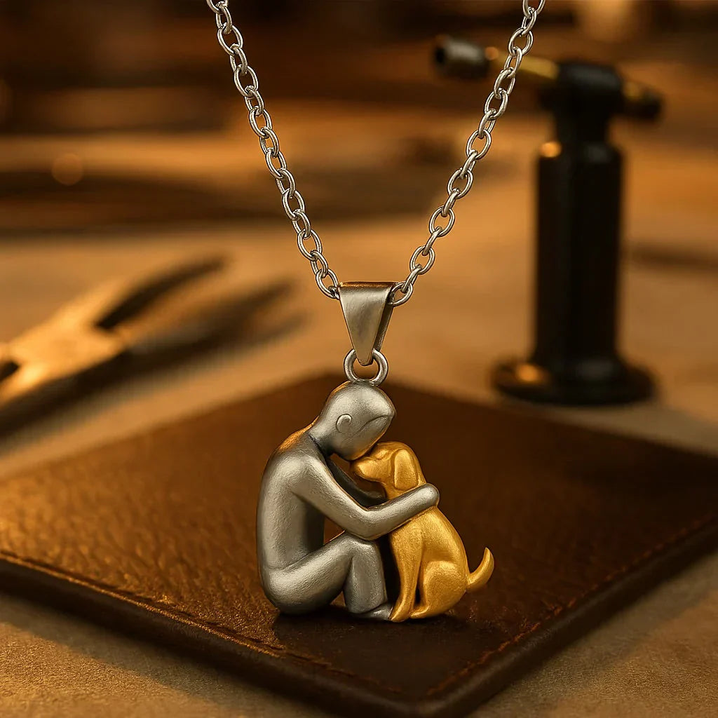 Lara – Friendship Necklace with Love for Dogs