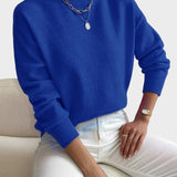 Albina - Classic Sweater with High Neck
