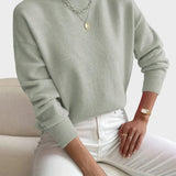 Albina - Classic Sweater with High Neck