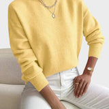 Albina - Classic Sweater with High Neck