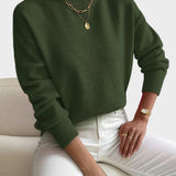 Albina - Classic Sweater with High Neck