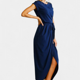 Clarissa - Midi Dress with Side Slit