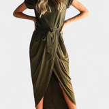 Clarissa - Midi Dress with Side Slit