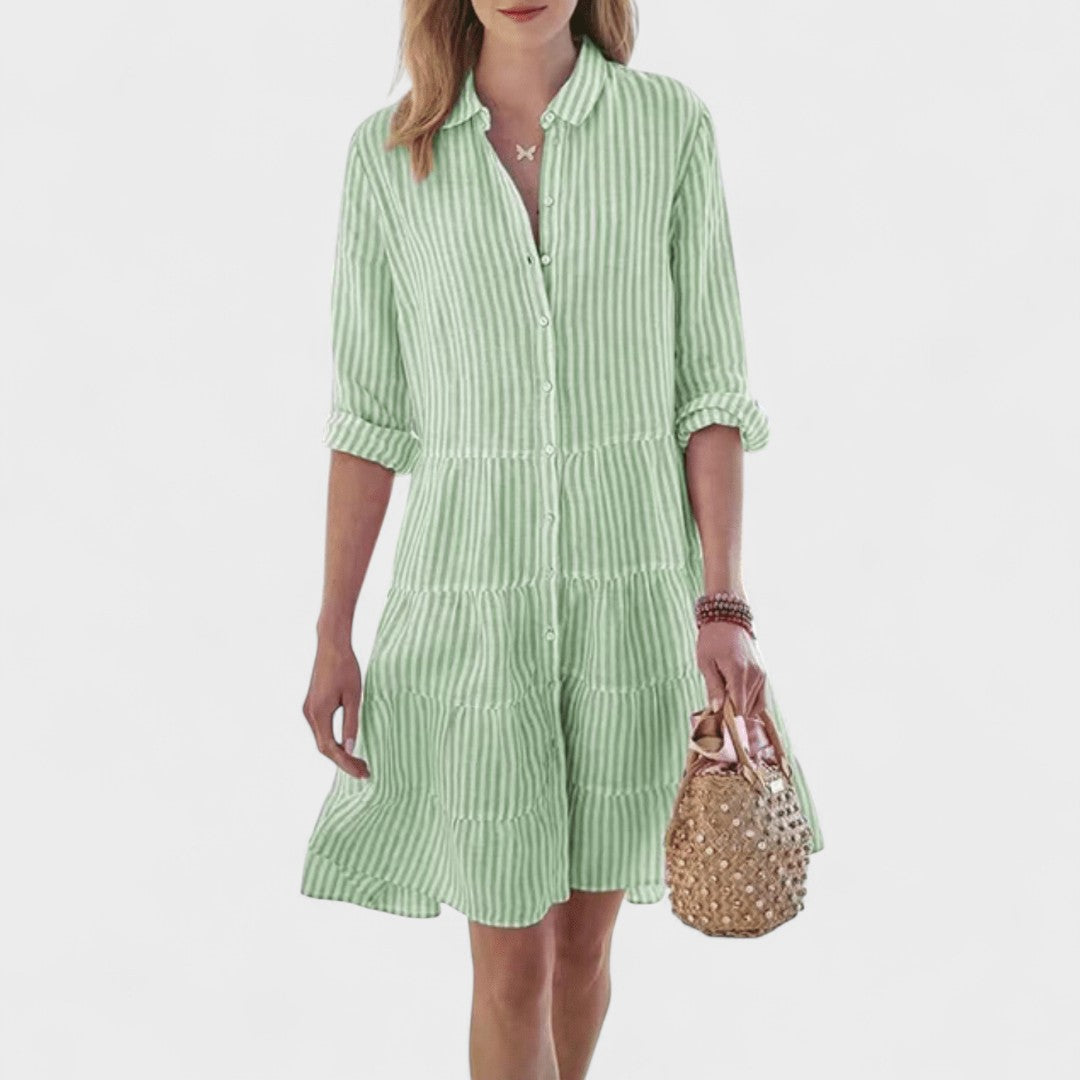 Sara – Striped Summer Dress