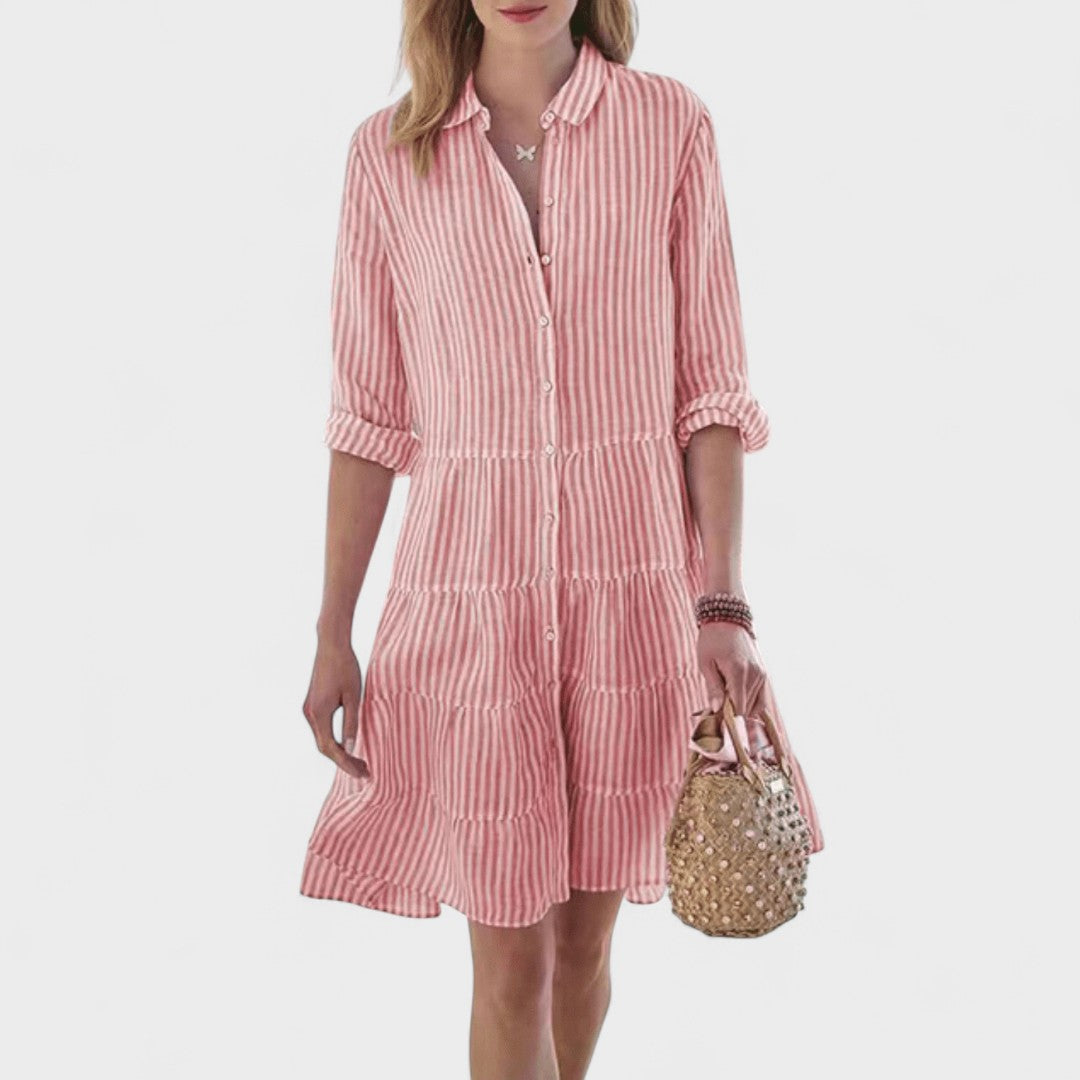 Sara – Striped Summer Dress