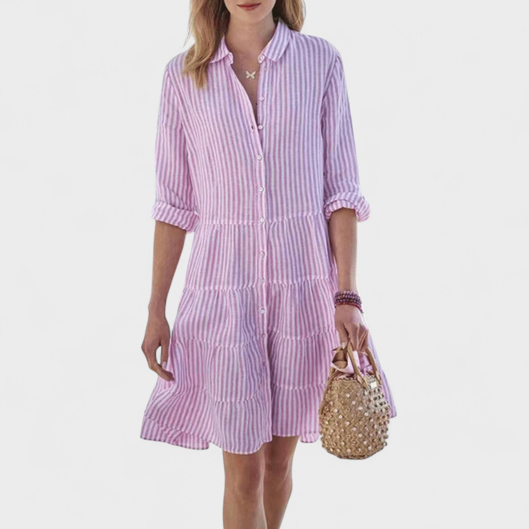 Sara – Striped Summer Dress