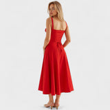Petra - Midi Corset Dress