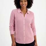 Elena | Classic Knitted Cardigan Made of Soft Fabric