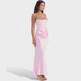Clara – Satin Corset Dress