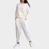 Set of T-shirt and Shorts with Elegant Style