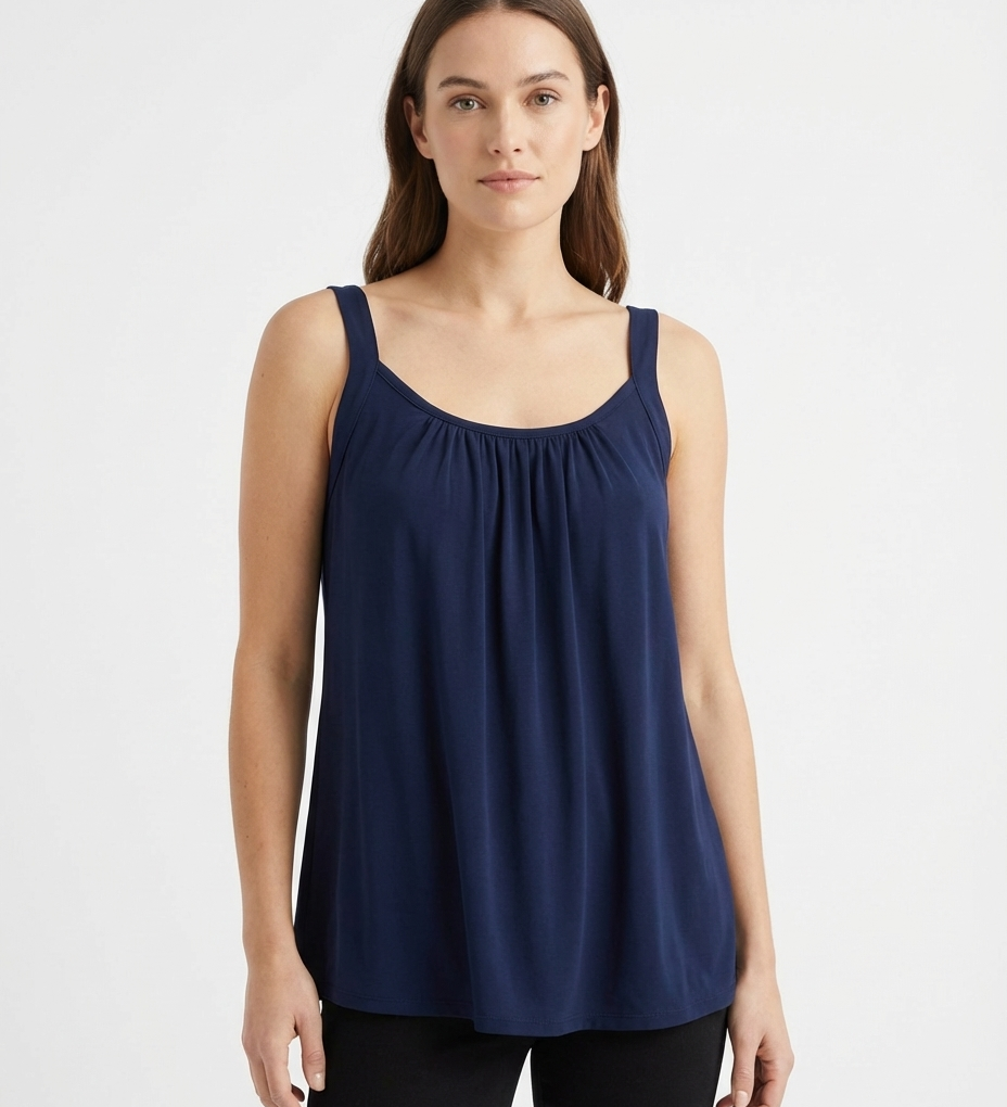 Casual Relaxed Sleeveless Top