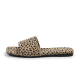 Jasmina - Flat loafers with leopard pattern