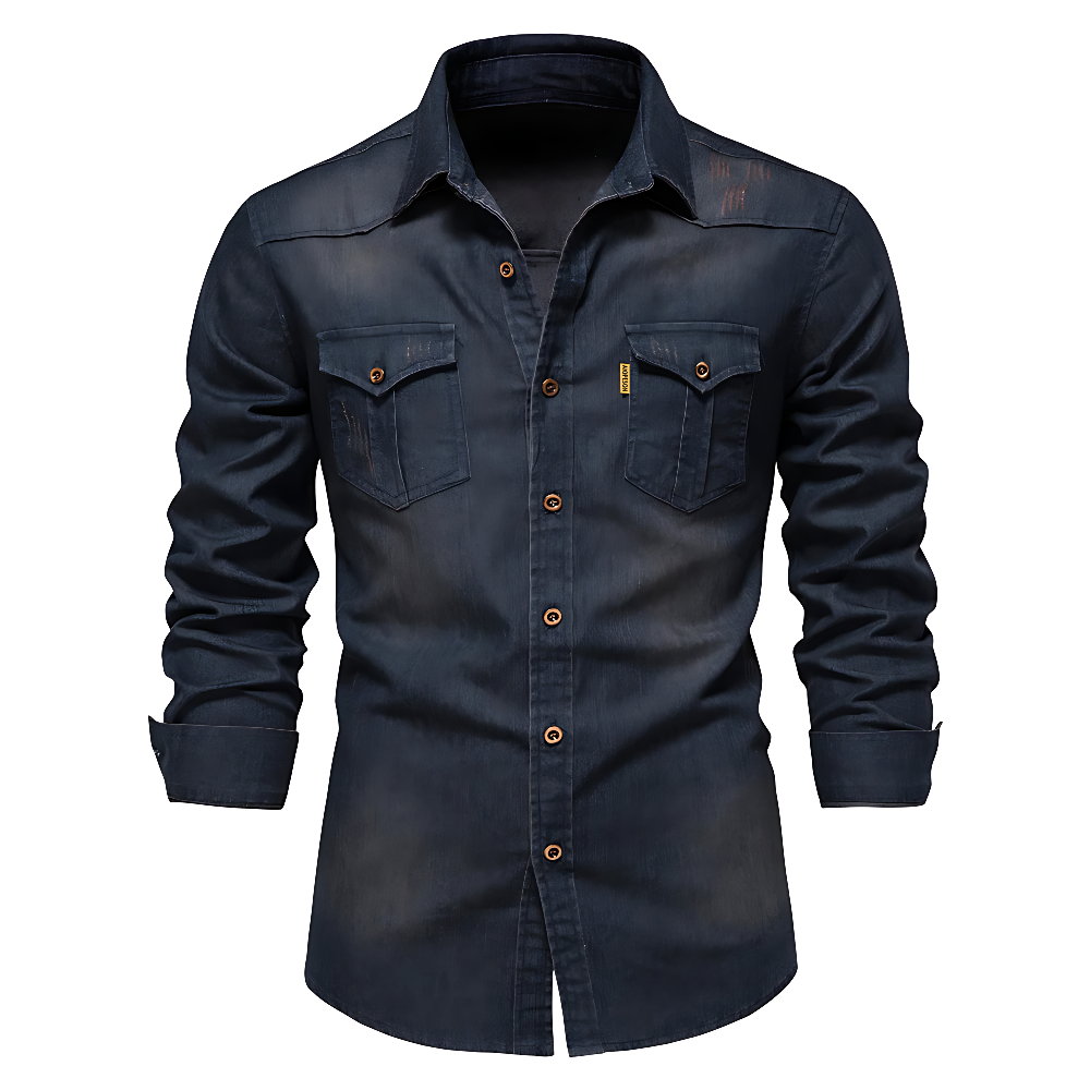 Kilian™ | High-Quality Denim and Cotton Shirt