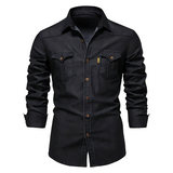 Kilian™ | High-Quality Denim and Cotton Shirt