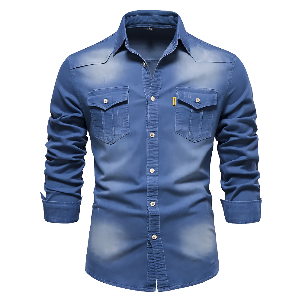 Kilian™ | High-Quality Denim and Cotton Shirt