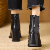 Rosalie™ | Elegant Ankle Boots with Mid-Height Heel