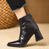 Rosalie™ | Elegant Ankle Boots with Mid-Height Heel