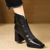 Rosalie™ | Elegant Ankle Boots with Mid-Height Heel