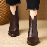 Rosalie™ | Elegant Ankle Boots with Mid-Height Heel