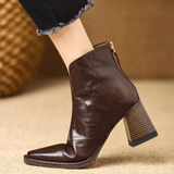 Rosalie™ | Elegant Ankle Boots with Mid-Height Heel